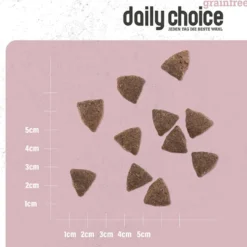 daily choice Grainfree Lachs mit Kartoffeln und Erbsen Trockenfutter 15 kg