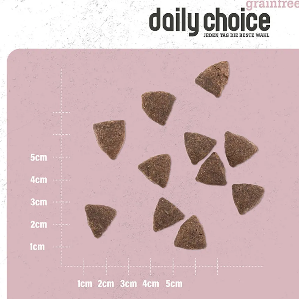 daily choice Grainfree Lachs mit Kartoffeln und Erbsen Trockenfutter 15 kg