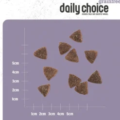 daily choice Grainfree Truthahn mit Kartoffeln und Erbsen Trockenfutter 15 kg