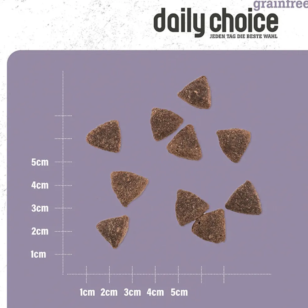 daily choice Grainfree Truthahn mit Kartoffeln und Erbsen Trockenfutter 15 kg