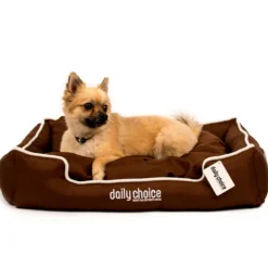 daily choice Kuschelkoje classic braun Schlafplatz Gr. M