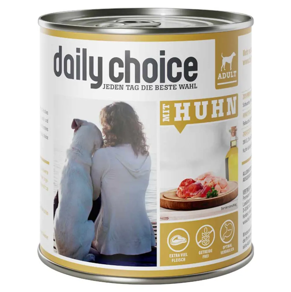 daily choice mit Huhn Nassfutter 6 x 800 g