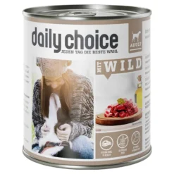 daily choice mit Wild Nassfutter 6 x 800 g