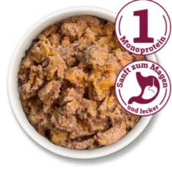 Herrmann's Classic Bio-Ente mit Süßkartoffeln Nassfutter 6 x 800 g