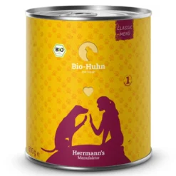 Herrmann's Classic Bio-Huhn mit Hirse Nassfutter 6 x 800 g