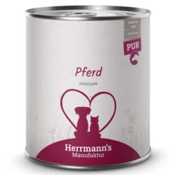 Herrmann's Kreativ-Mix Pferd Reinfleisch Ergänzung Nassfutter 30 x 800 g