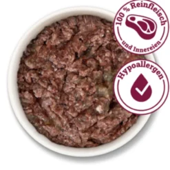 Herrmann's Kreativ-Mix Ziege Reinfleisch Ergänzung Nassfutter 6 x 800 g