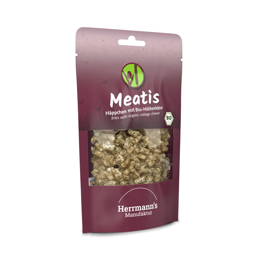 Herrmann's Meatis Bio Hüttenkäse Snack 80 g