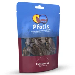 Herrmann's Pfotis Bio Huhn & Lachs Würstchen Snack 80 g