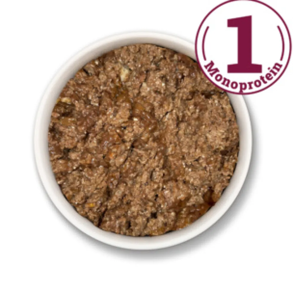 Herrmann's Selection Adult Bio Rind mit Kürbis & Quinoa Nassfutter 12 x 200 g