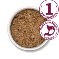 Herrmann's Selection Adult Bio Huhn mit Karotte & Kamut Nassfutter 12 x 200 g