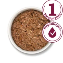 Herrmann's Selection Adult Pferd mit Karotte & Kokosflocken Nassfutter 60 x 200 g