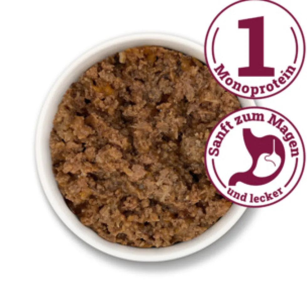 Herrmann's Selection Kitten Bio Huhn mit Karotte Nassfutter 12 x 100 g