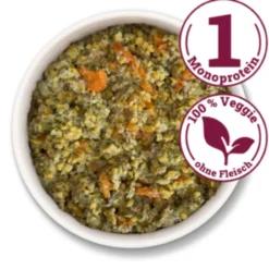 Herrmann's Selection Veggie Bio Weiße Süßlupine & Dinkel Nassfutter 6 x 400 g
