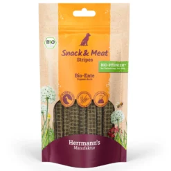 Herrmann's Snack & Meat Stripes Bio-Ente Snack 80 g