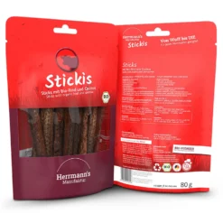 Herrmann's Stickis Bio Rind mit Quinoa Snack 80 g