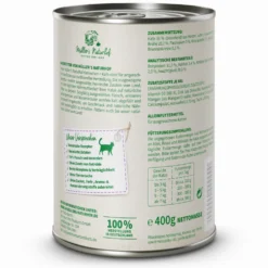 Müller’s Naturhof Traditionell Kaninchen und Kalb Nassfutter 6 x 400 g