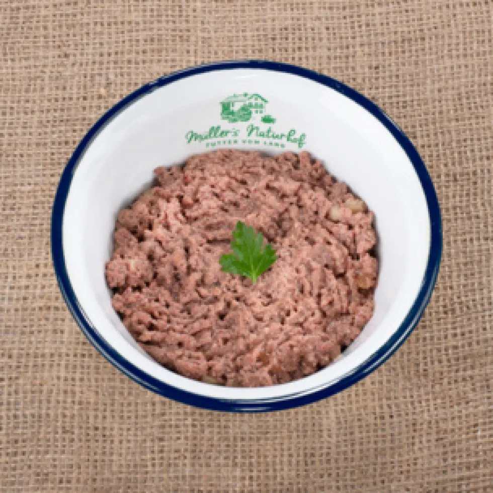 Müller’s Naturhof Traditionell Huhn & Forelle Nassfutter 30 x 400 g