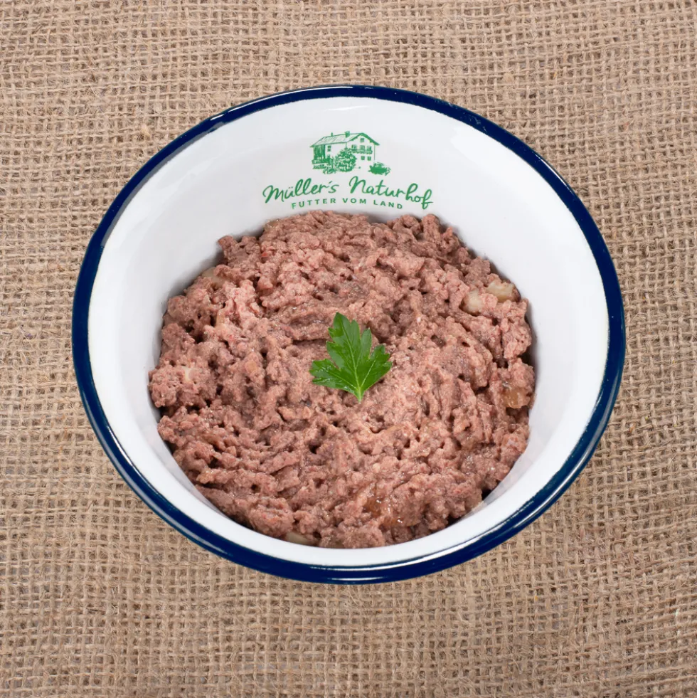 Müller’s Naturhof Traditionell Huhn & Forelle Nassfutter 6 x 400 g