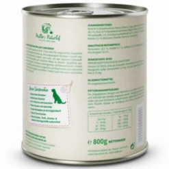 Müller’s Naturhof Traditionell Rind und Ente Nassfutter 6 x 800 g