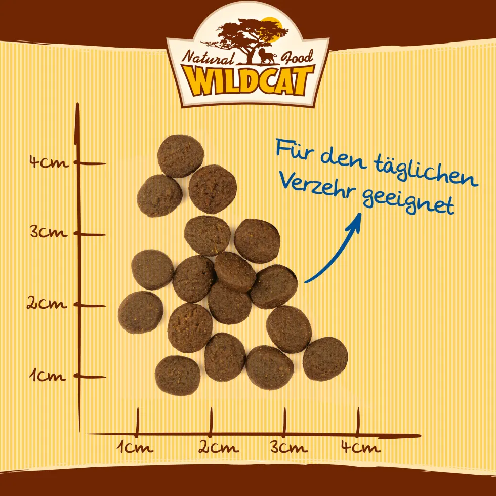 Wildcat Adult Andhra Fisch & Süßkartoffel Trockenfutter 4 x 3 kg