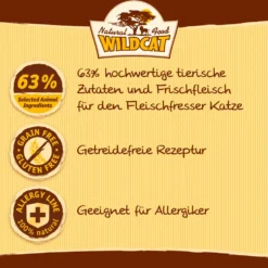 Wildcat Adult Bhadra Pferdefleisch Trockenfutter 3 kg