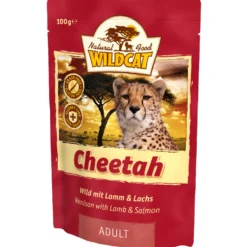 Wildcat Adult Cheetah Wild, Lamm & Lachs Nassfutter 35 x 100 g