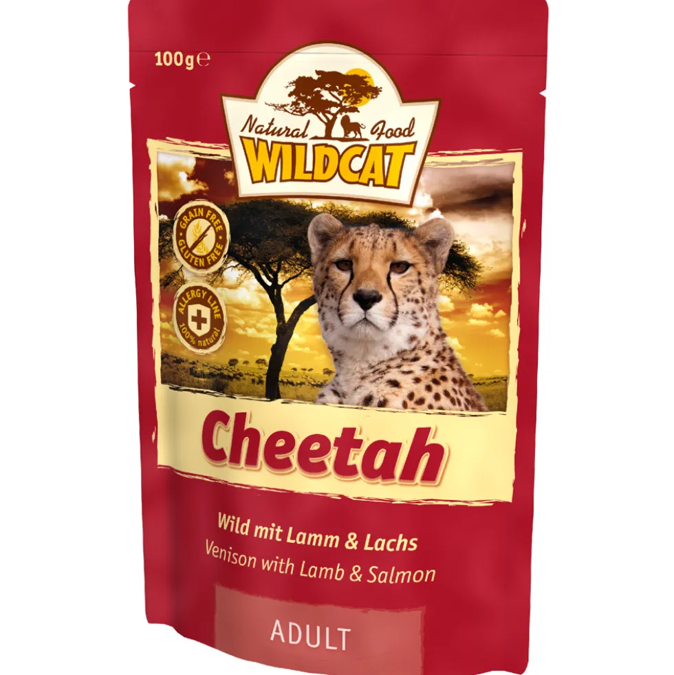 Wildcat Adult Cheetah Wild, Lamm & Lachs Nassfutter 35 x 100 g