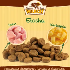 Wildcat Adult Etosha Huhn & Kartoffel Trockenfutter 4 x 3 kg