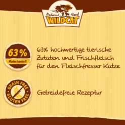 Wildcat Adult Etosha Huhn & Süßkartoffel Nassfutter 7 x 100 g