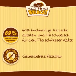Wildcat Adult Karoo Kaninchen & Geflügel Trockenfutter 12 x 500 g