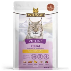 Wildcat VetLine Renal Huhn Trockenfutter 4 x 400 g