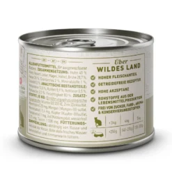 Wildes Land Classic Adult Fasan und Huhn Nassfutter 6 x 200 g