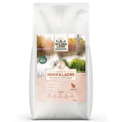 Wildes Land Classic Adult Huhn und Lachs Trockenfutter 6 kg
