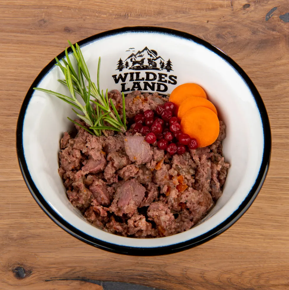 Wildes Land Classic Adult Huhn mit Karotte Nassfutter 6 x 800 g