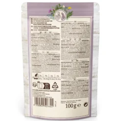Wildes Land Classic Adult Kaninchen und Huhn mit Distelöl Nassfutter 12 x 100 g