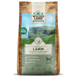 Wildes Land Classic Adult Lamm mit Reis und Wildkräutern Trockenfutter 12 kg