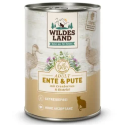 Wildes Land Classic Adult Nassfutter Mixpaket Nassfutter 6 x 400 g