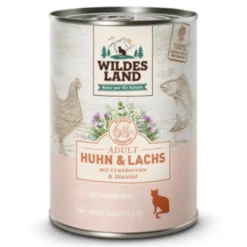 Wildes Land Classic Adult Nassfutter Mixpaket Nassfutter 6 x 400 g