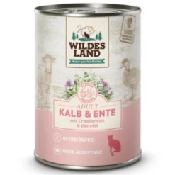 Wildes Land Classic Adult Nassfutter Mixpaket Nassfutter 6 x 400 g