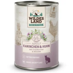 Wildes Land Classic Adult Nassfutter Mixpaket Nassfutter 6 x 400 g
