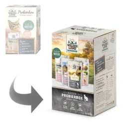 Wildes Land Classic Adult Pouch Probierbox Nassfutter 4 x 100 g