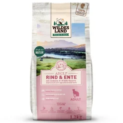 Wildes Land Classic Adult Rind und Ente Trockenfutter 1,2 kg