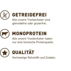 Wildes Land Classic Adult Rind mit Kartoffel Trockenfutter 12 kg