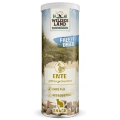 Wildes Land Freeze Dried Ente Snack 6 x 26 g