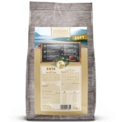 Wildes Land Soft Adult Ente mit Reis und Wildkräutern Trockenfutter 5 kg