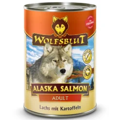 Wolfsblut Adult Alaska Salmon Nassfutter 6 x 395 g