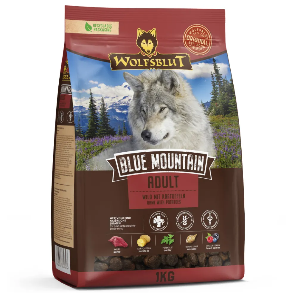 Wolfsblut Adult Blue Mountain Trockenfutter 1 kg