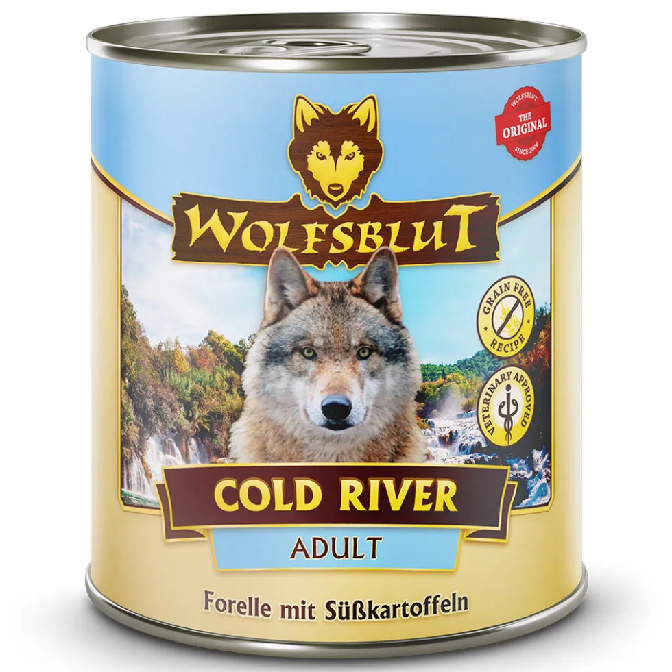 Wolfsblut Adult Cold River Nassfutter 6 x 800 g