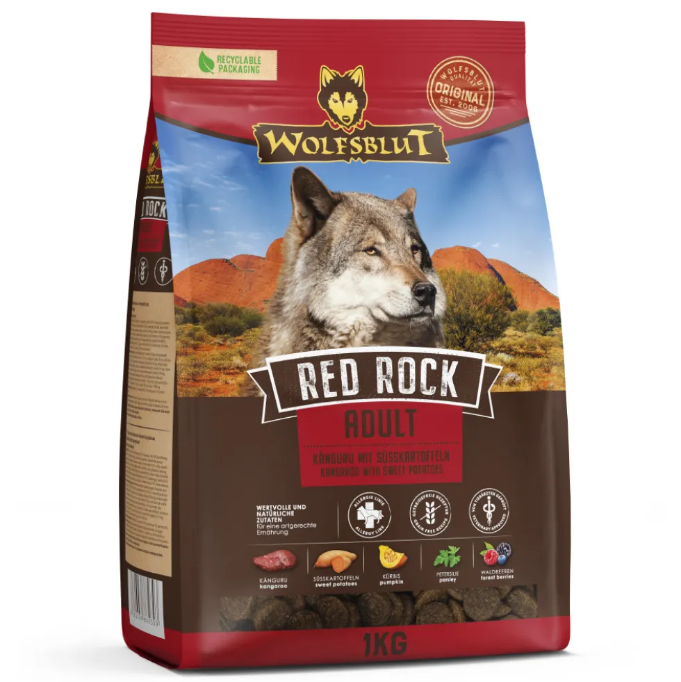Wolfsblut Adult Red Rock Trockenfutter 1 kg